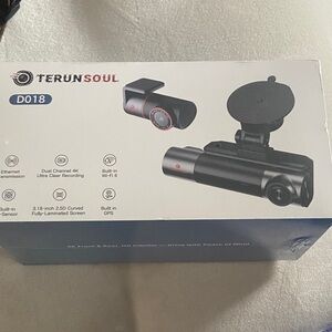 D018 Black Dash Camera with GPS